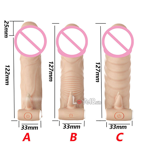 Bao đôn Leten size nhỏ rung mạnh mềm mịn kích thích