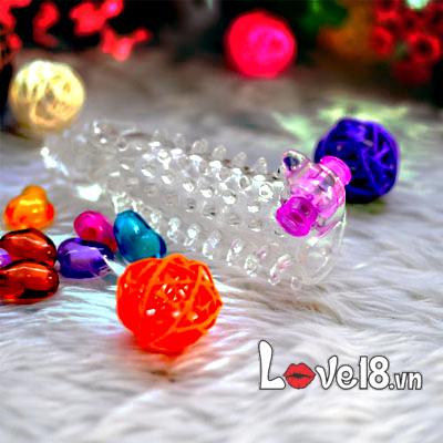 Bao đôn đầu rồng siêu gai có rung kích thích mạnh mẽ 