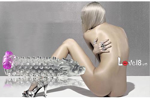 Bao đôn đầu rồng siêu gai có rung kích thích mạnh mẽ 