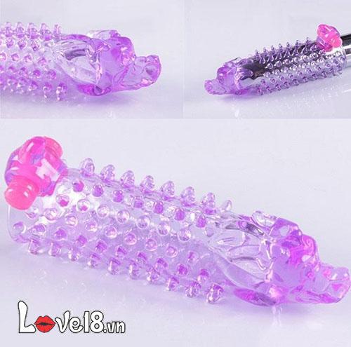 Bao đôn đầu rồng siêu gai có rung kích thích mạnh mẽ 