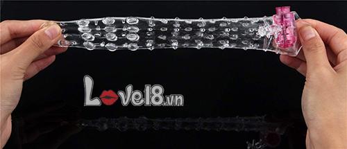 Bao đôn gai nhỏ rung mạnh tăng khoái cảm dễ sử dụng
