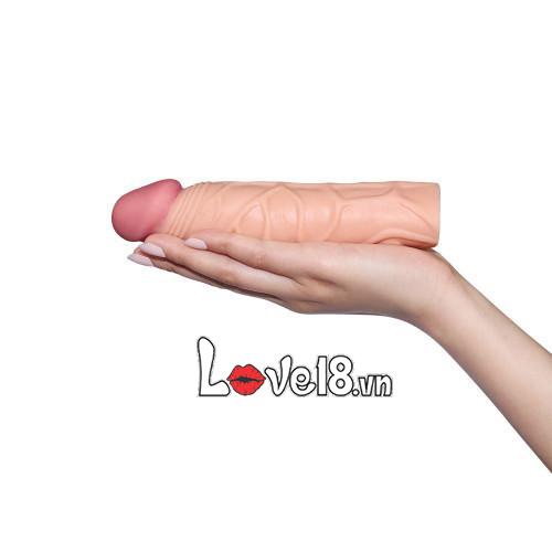 Bao đôn Lovetoy 4 phân gân nổi tăng khoái cảm, kích thích sướng
