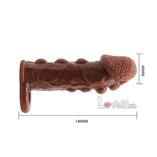 Bao đôn nâu quai đeo Brave Man tăng kích thước cực đỉnh