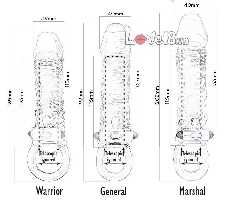 Bao đôn rung Black Warrio quai đeo tiện lợi tăng khoái cảm
