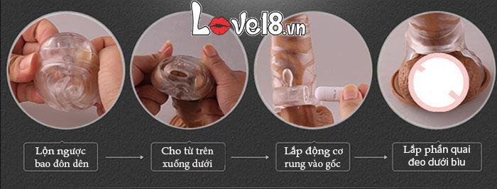 Bao đôn quai đeo rung cao cấp thoải mái cảm giác mạnh mẽ