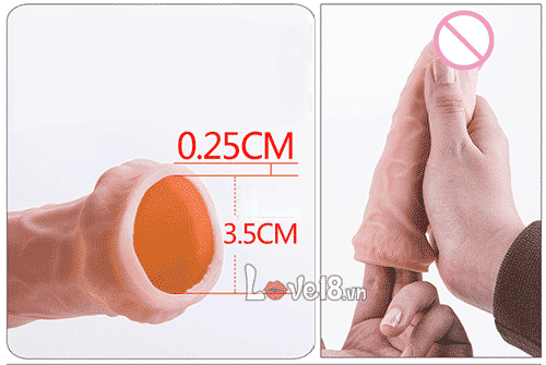 Bao đôn silicon Maxman mềm mại đa kích thước, nâng cực phê