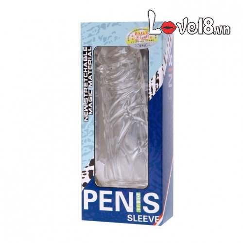 Bao Đôn Gân Trong Suốt Tăng Kích Thước Dương Vật, Siêu Bền