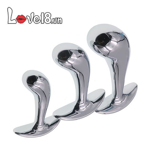 Bộ 3 Dụng Cụ Mát Xa Hậu Môn Inox Cho Gay Hàng Chính Hãng