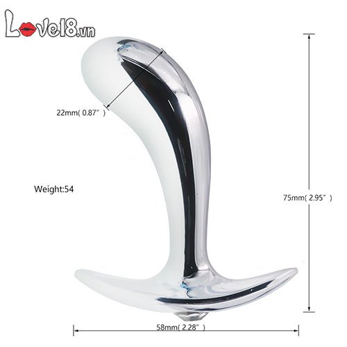 Bộ 3 Dụng Cụ Mát Xa Hậu Môn Inox Cho Gay Hàng Chính Hãng