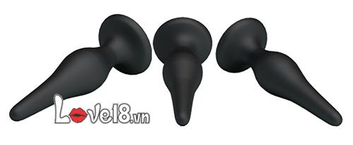 Bộ 3 Phích Hậu Môn Mini Mềm Mại Prettylove Kích Thích Gay