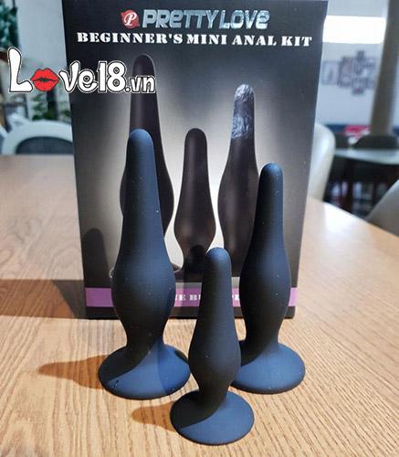 Bộ 3 Phích Hậu Môn Mini Mềm Mại Prettylove Giá Tốt Đáng Mua