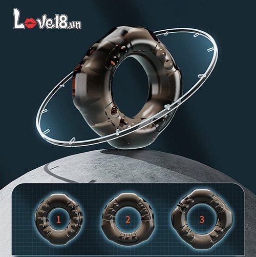 Bộ 3 vòng đeo chống xuất tinh sớm Baile cao cấp kích thích mạnh