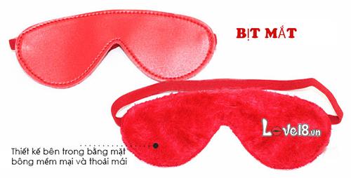 Bộ Bạo Dâm 7 Món Đỏ Sắc Mạnh Mẽ, Kích Thích Tột Độ