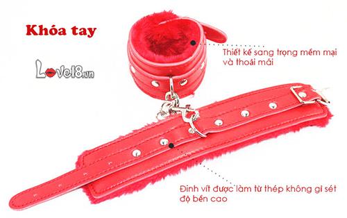 Bộ Bạo Dâm 7 Món Đỏ Sắc Mạnh Mẽ, Kích Thích Tột Độ