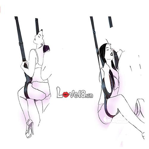 Bộ Dây Đu Treo Cửa Bạo Dâm Kích Thích Mạnh Mẽ Cho Cuộc Yêu