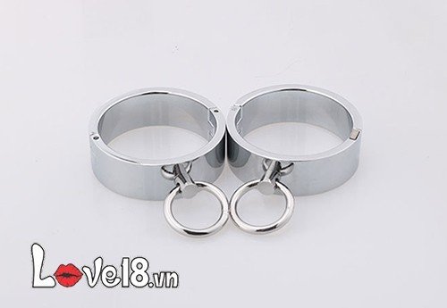 Bộ Còng Tay Bạo Dâm Hợp Kim Không Gỉ - Đồ Chơi Tình Dục