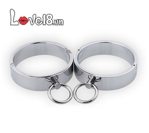 Bộ Còng Tay Bạo Dâm Hợp Kim Không Gỉ - Đồ Chơi Tình Dục