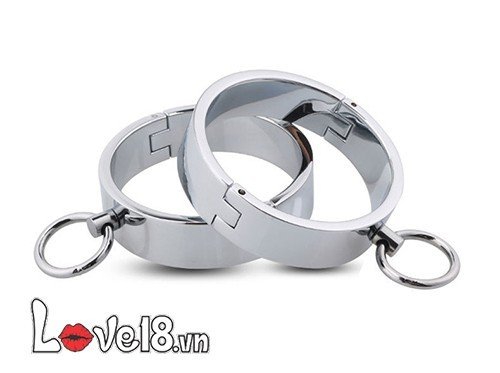 Bộ Còng Tay Bạo Dâm Hợp Kim Không Gỉ - Đồ Chơi Tình Dục