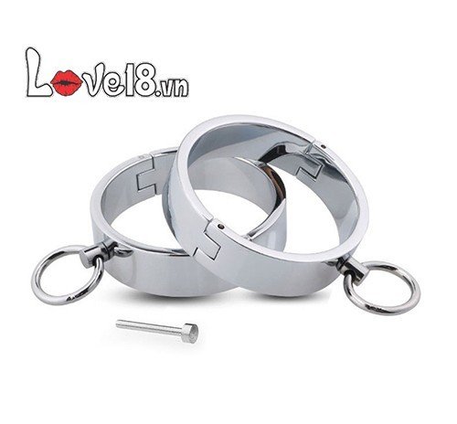 Bộ Còng Tay Bạo Dâm Hợp Kim Không Gỉ - Đồ Chơi Tình Dục