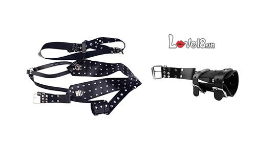 Bộ Đồ Da Trói Bạo Dâm BDSM Đầy Kích Thích Cho Người Mê
