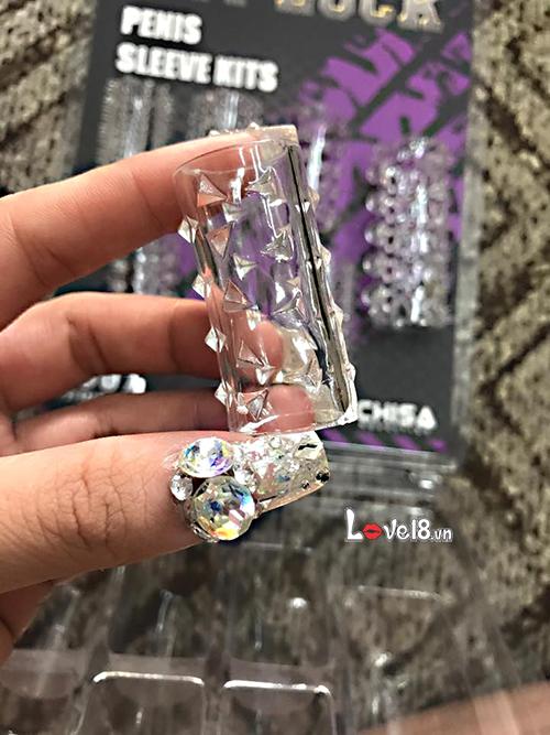 Bộ đôn 7 khúc trong suốt Chisa silicon cao cấp tăng kích thước