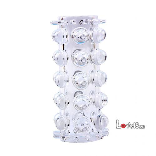 Bộ đôn 7 khúc trong suốt Chisa silicon cao cấp tăng kích thước