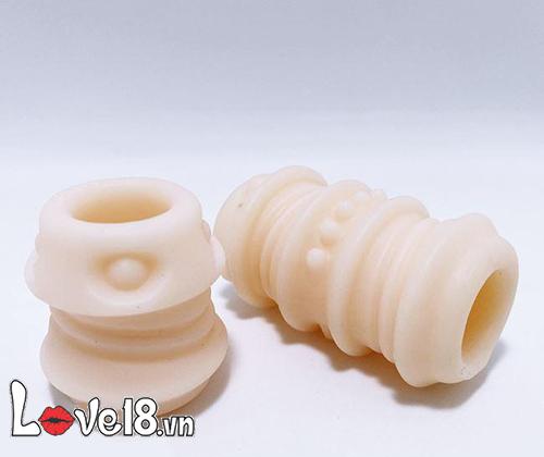 Bộ Đôn Khúc Silicon Gân Gai Cao Cấp Tăng Kích Thích Nam Giới