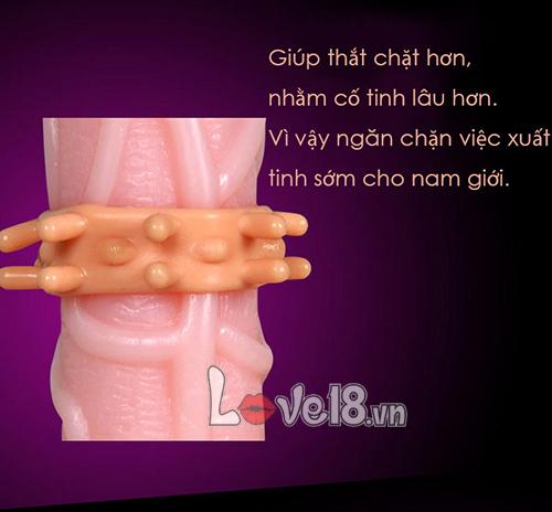 Bộ Đôn Silicon Vòng Gai Kéo Dài Thời Gian Quan Hệ Chính Hãng