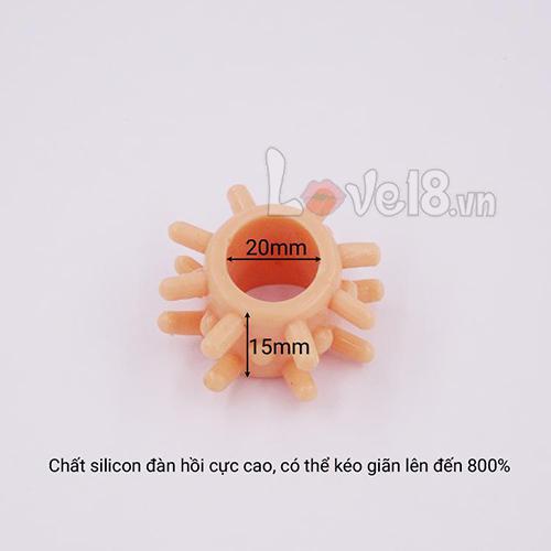 Bộ Đôn Silicon Vòng Gai Kéo Dài Thời Gian Quan Hệ Chính Hãng