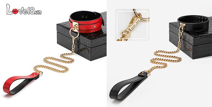 Bộ dụng cụ da bạo dâm 8 món cao cấp sang trọng hấp dẫn