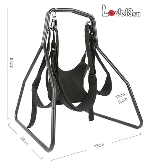 Ghế Treo Xích Đu Tình Yêu Acacia 3in1 Thép Tháo Lắp Đa Tư Thế