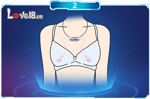 Bộ Kẹp Nhũ Hoa Rung Lovense Gemini Điều Khiển Qua App Cao Cấp