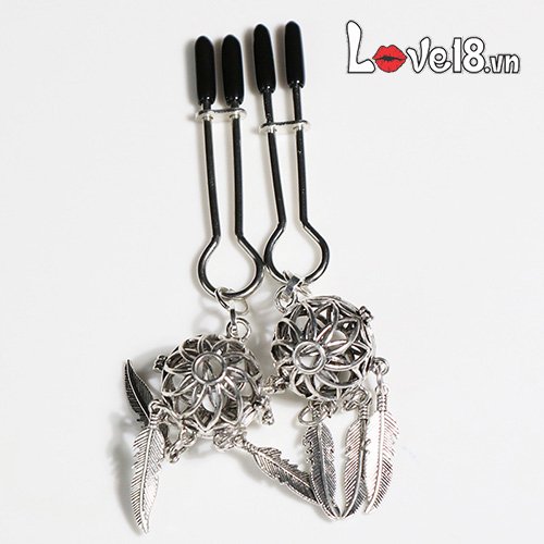 Bộ kẹp vú bạo dâm đèn sáng Charm quyến rũ kích thích