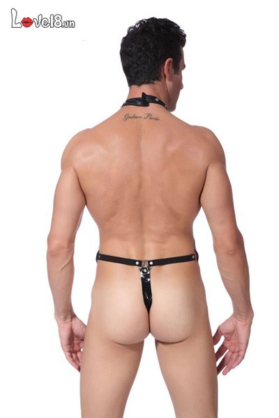 Bộ quần lọt khe đai da quyến rũ sexy chất lượng cao