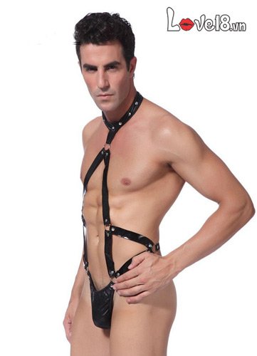 Bộ quần lọt khe đai da quyến rũ sexy chất lượng cao