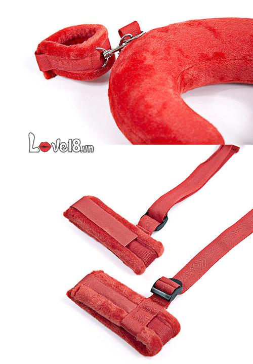 Bộ Trói Đệm Nhung Cổ Tay - Cổ Chân Siêu Sướng Tăng Khoái Cảm