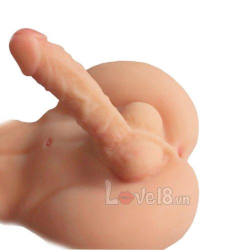 Búp Bê Tình Dục Lưỡng Tính Less Ladyman TPR Mềm Mại Kích Thước Chuẩn
