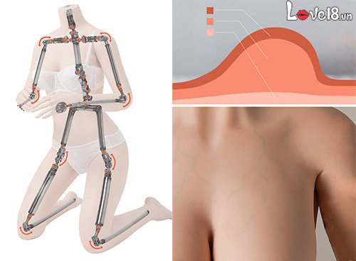 Búp bê tình dục nữ cao cấp Akina quyến rũ siêu chân thật