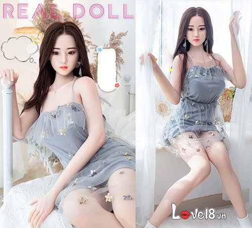 Búp bê tình dục silicone bạch kim 1m58 siêu thực, hàng cao cấp