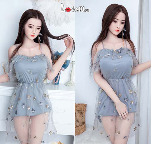 Búp bê tình dục silicone bạch kim 1m58 siêu thực, hàng cao cấp