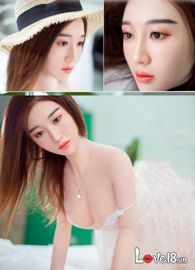 Búp Bê Tình Dục Silicone Cao Cấp Cô Nàng Thơ Ngây Mềm Mại