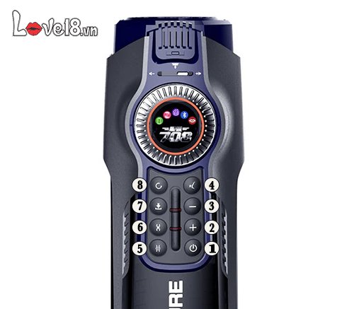 Máy thủ dâm nam Leten Future 708 3RD đa năng rung thụt sưởi ấm