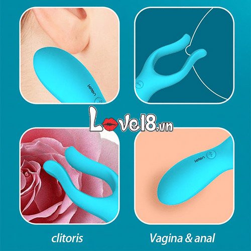 Máy mát xa Leten Nhật Bản 2 nhánh cực mạnh tăng khoái cảm