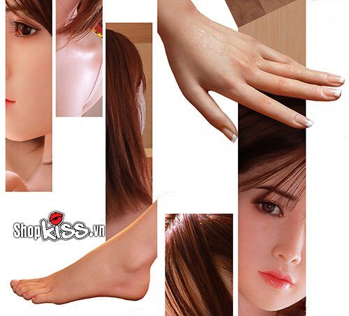 Búp Bê Tình Dục Silicone Cao Cấp Cô Vợ Quốc Dân Mềm Mại Chân Thật