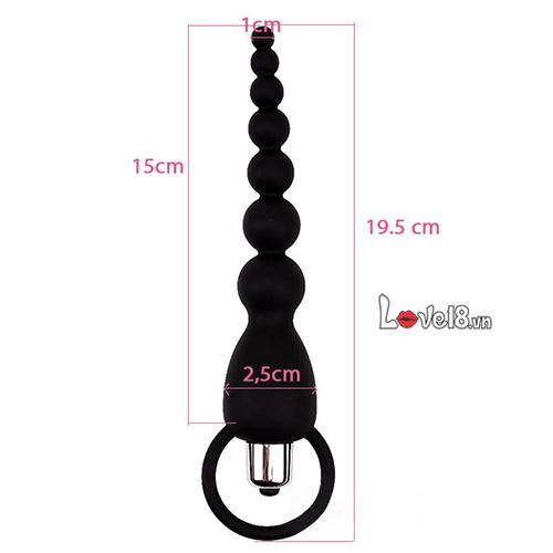 Cây rung hậu môn Black Mont siêu mềm tăng khoái cảm hấp dẫn
