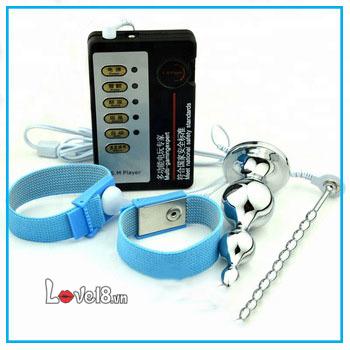 Bộ Mát Xa Điện Hậu Môn Niệu Đạo Kim Loại Chất Lượng Cao