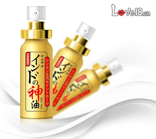 Chai xịt chống xuất tinh sớm Naskic Nhật Bản tăng cường sinh lý