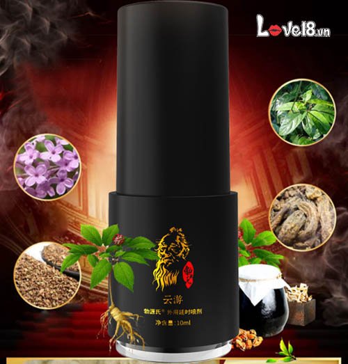 Xịt kéo dài Boyuan 10ml tăng cường cương dương an toàn