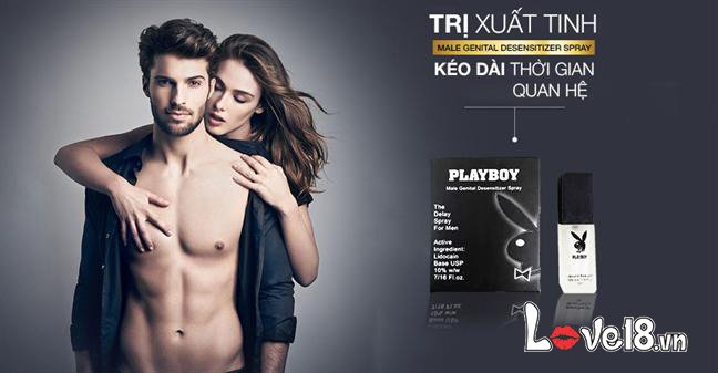 Chai Xịt PlayBoy Kéo Dài Tinh Tế Tăng Cảm Giác Mạnh Mẽ