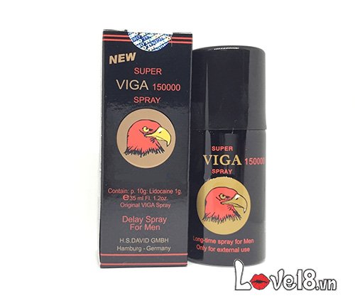 Super Viga chai xịt kéo dài thời gian chuẩn chính hãng giá tốt Super Viga chai xịt kéo dài thời gian chuẩn chính hãng giá tốt
